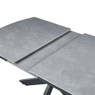 Grey Extending Dining Table